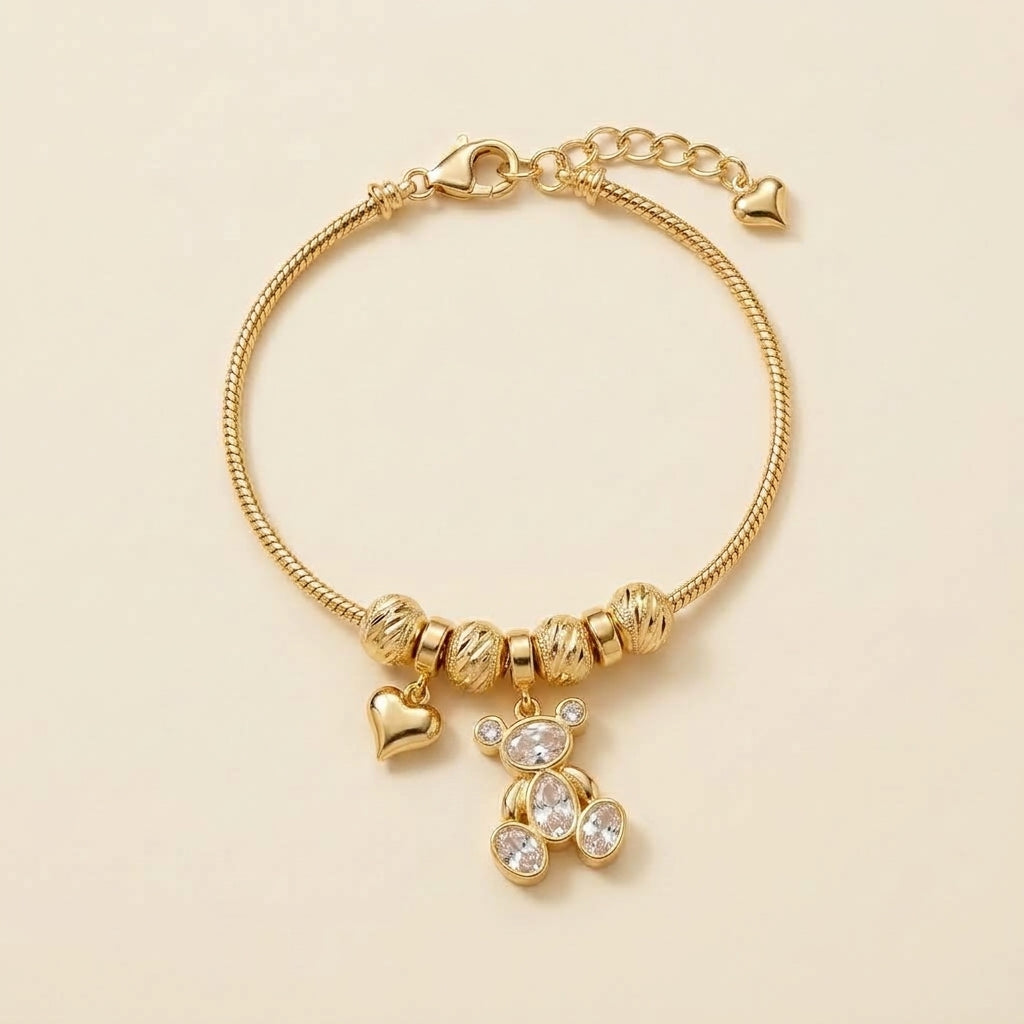 CHARMS OSITO CORAZON