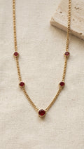 COLLAR RIVIERA ROJO RUBI