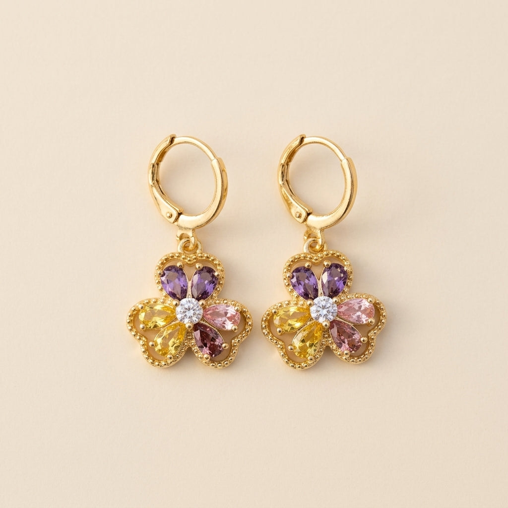 AROS COLGANTES DE FLORES DE COLORES