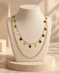 COLLAR DOBLE FLORES