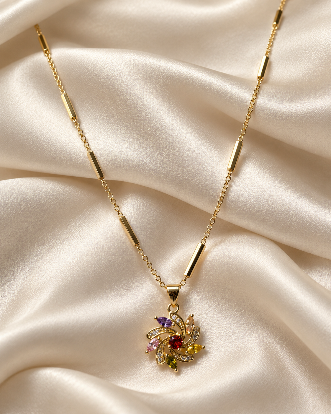 COLLAR FLOR IMPERIAL COLORES