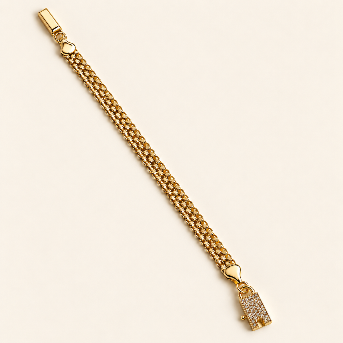 PULSERA GOLDEN LOCK